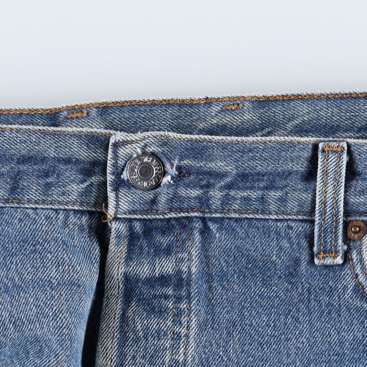 80s-90'S Levi's 501-0000 Straight Denim Pants, Men's W38 (approx.), Vintage unclear blue type Vintage Second Hand
