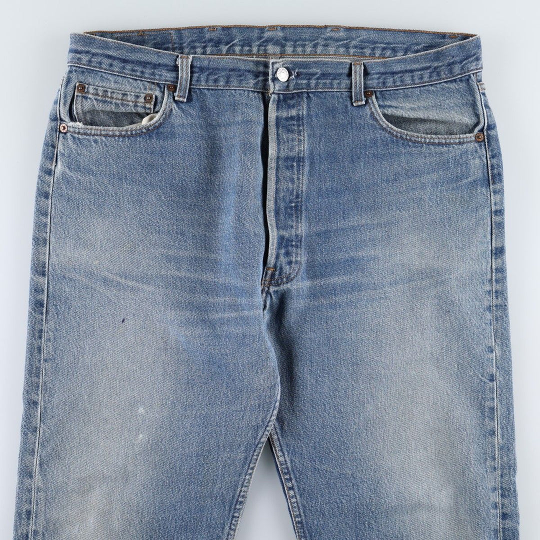 80s-90'S Levi's 501-0000 Straight Denim Pants, Men's W38 (approx.), Vintage unclear blue type Vintage Second Hand