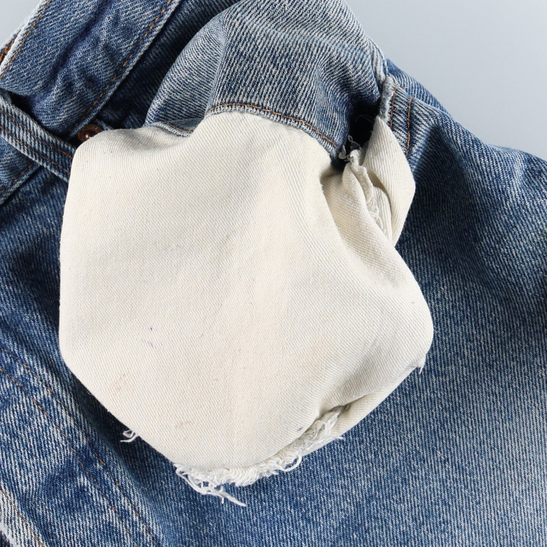 80s-90'S Levi's 501-0000 Straight Denim Pants, Men's W38 (approx.), Vintage unclear blue type Vintage Second Hand