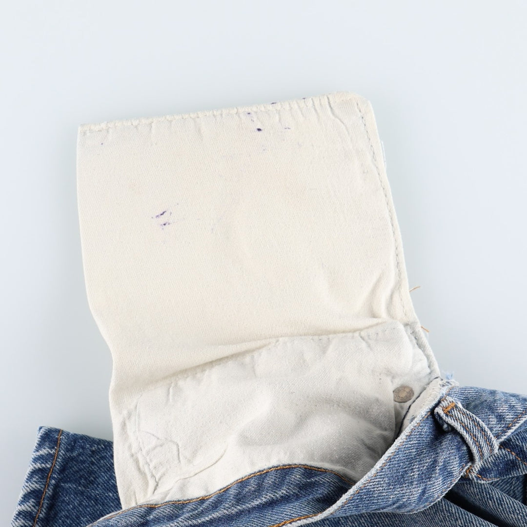80s-90'S Levi's 501-0000 Straight Denim Pants, Men's W38 (approx.), Vintage unclear blue type Vintage Second Hand