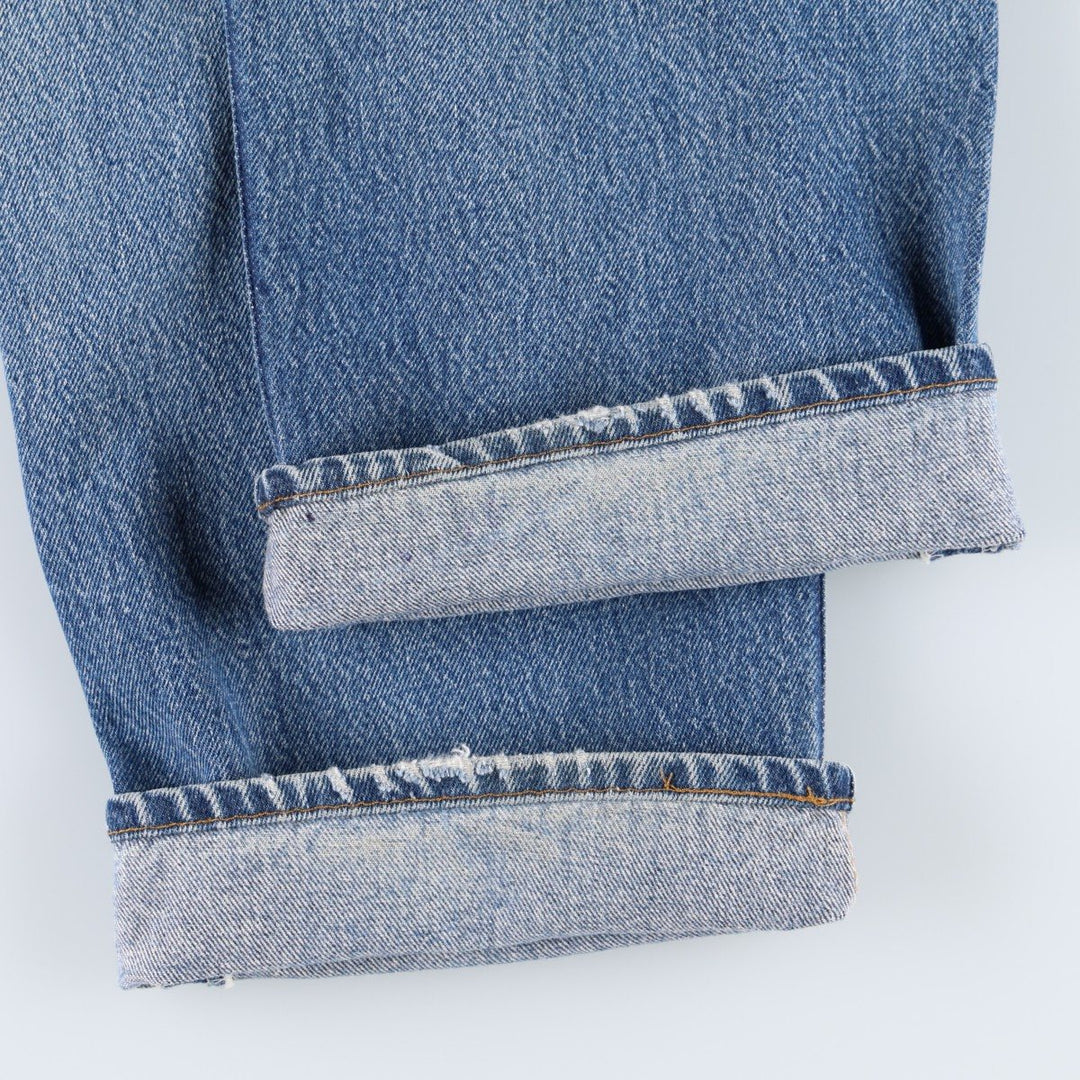 80s-90'S Levi's 501-0000 Straight Denim Pants, Men's W38 (approx.), Vintage unclear blue type Vintage Second Hand
