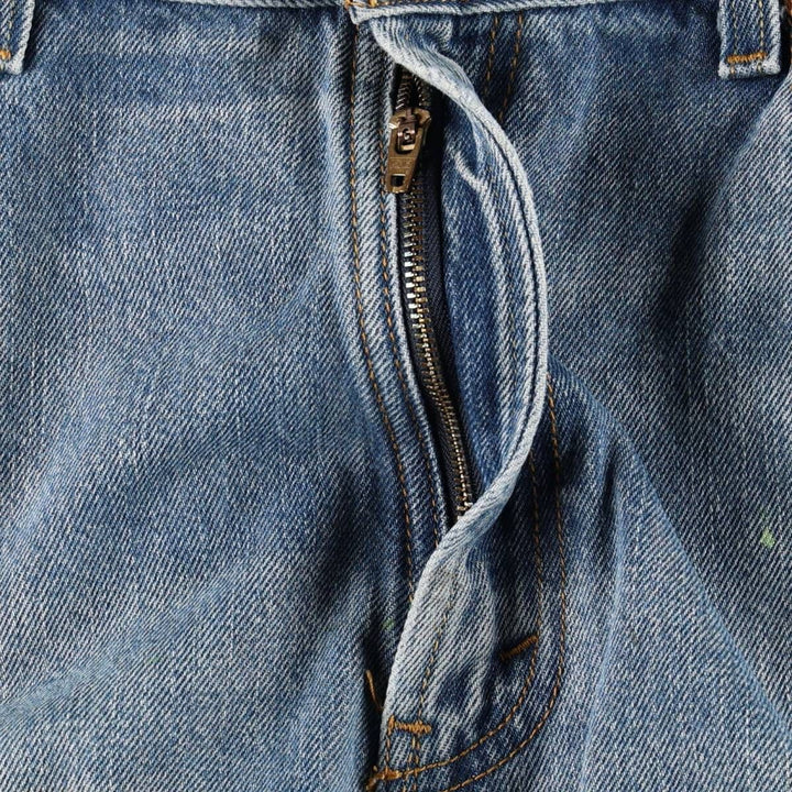 Levi's 505 REGULAR FIT tapered denim pants for men, size w36 cotton blue type Vintage Second Hand