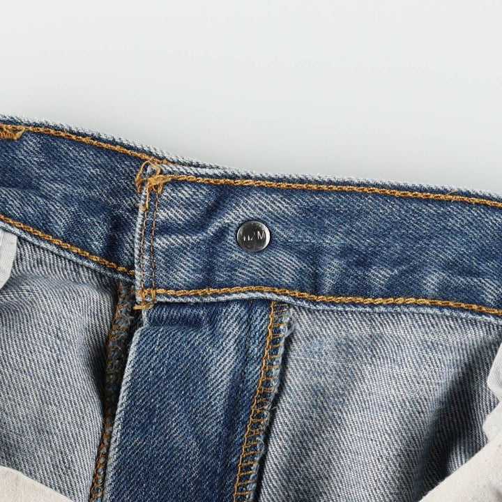 Levi's 505 REGULAR FIT tapered denim pants for men, size w36 cotton blue type Vintage Second Hand