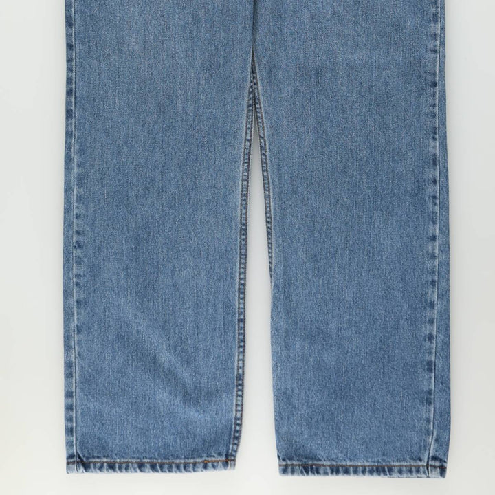 Levi's 505 REGULAR FIT tapered denim pants for men, size w36 cotton blue type Vintage Second Hand