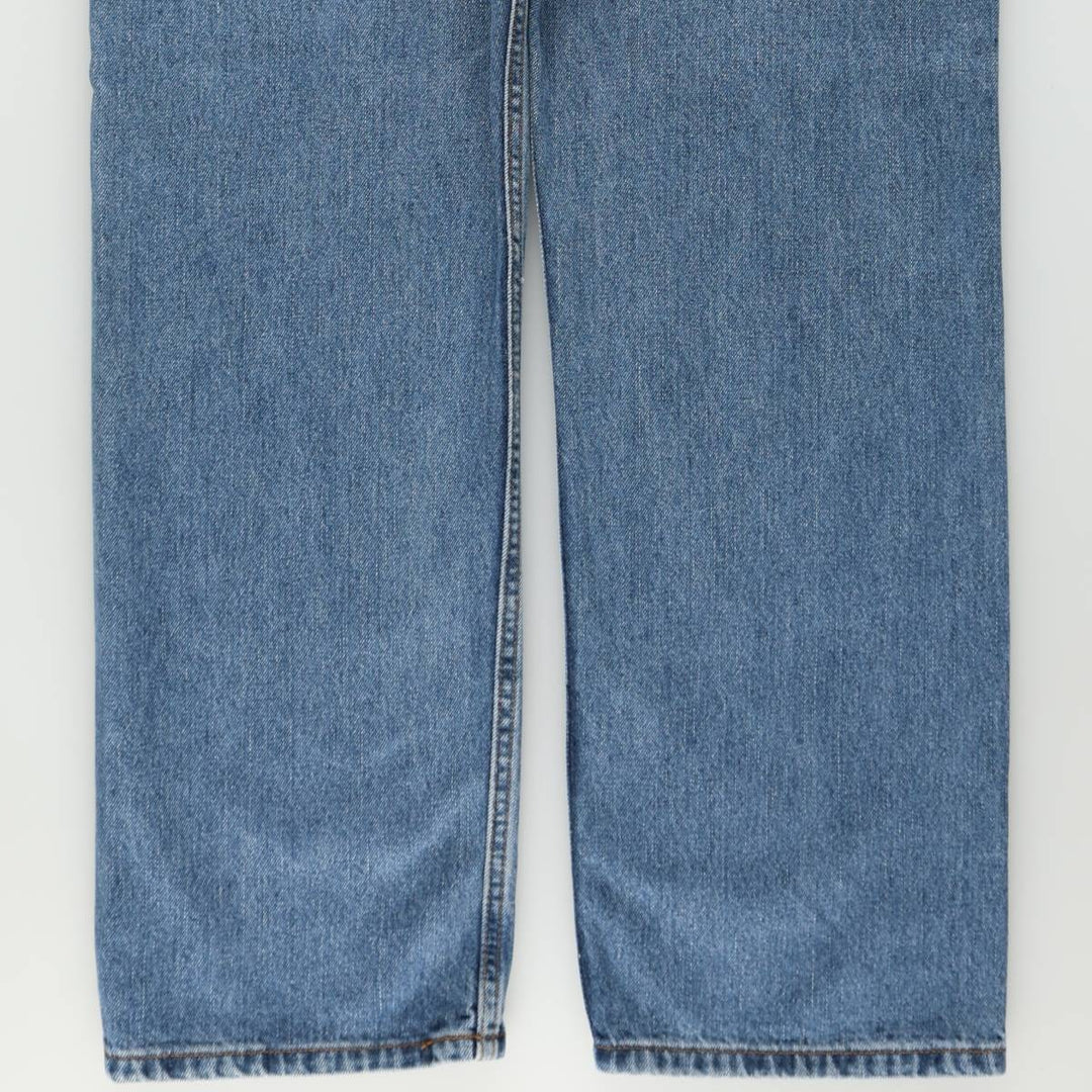 Levi's 505 REGULAR FIT tapered denim pants for men, size w36 cotton blue type Vintage Second Hand