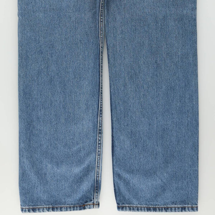 Levi's 505 REGULAR FIT tapered denim pants for men, size w36 cotton blue type Vintage Second Hand