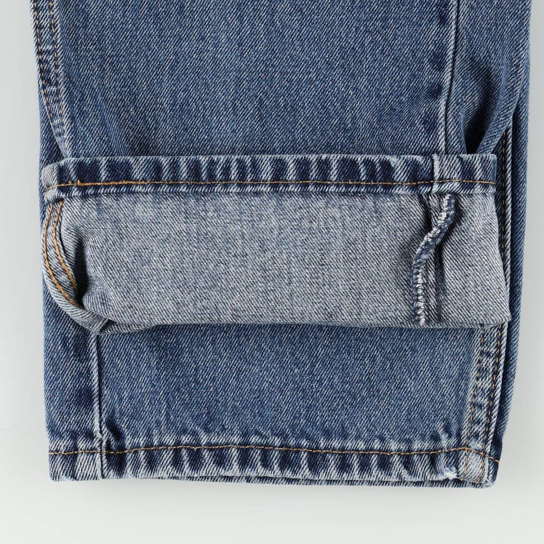 Levi's 505 tapered denim pants for men, equivalent to w32 cotton blue type Vintage Second Hand