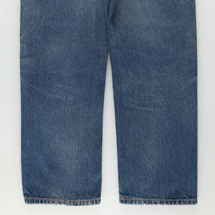 Levi's 505 tapered denim pants for men, size w36 cotton blue type Vintage Second Hand