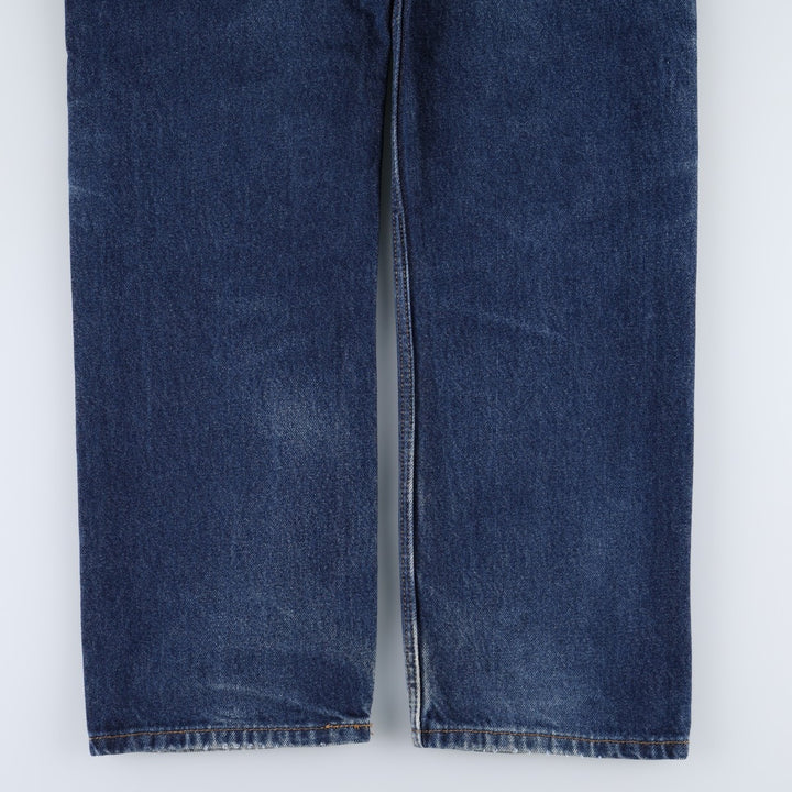 Levi's 505 Straight Fit Tapered Denim Pants, W36 L32 unclear blue type Vintage Second Hand