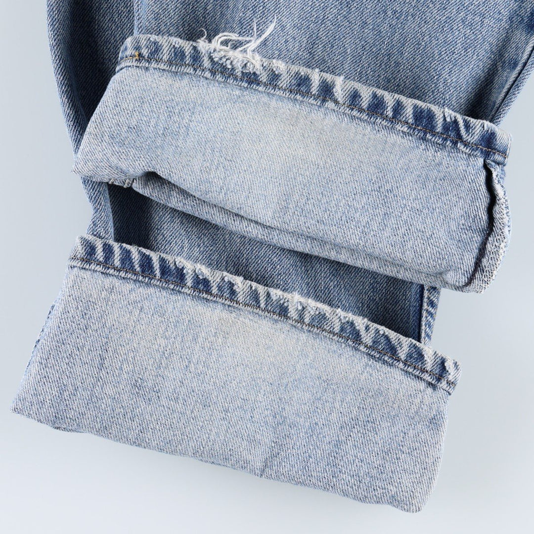 Levi's 505 Regular Fit Tapered Denim Pants, W36 L32 cotton blue type Vintage Second Hand