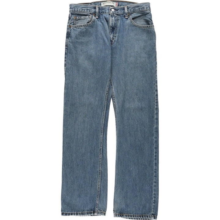 Levi's 505 Straight Fit Tapered Denim Pants, Men's, Size W32 cotton blue type Vintage Second Hand