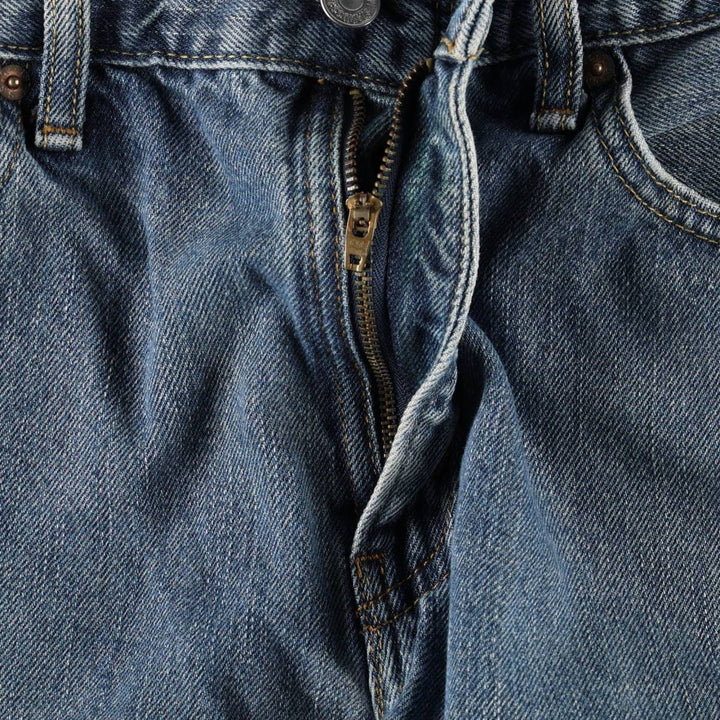 Levi's 505 Straight Fit Tapered Denim Pants, Men's, Size W32 cotton blue type Vintage Second Hand