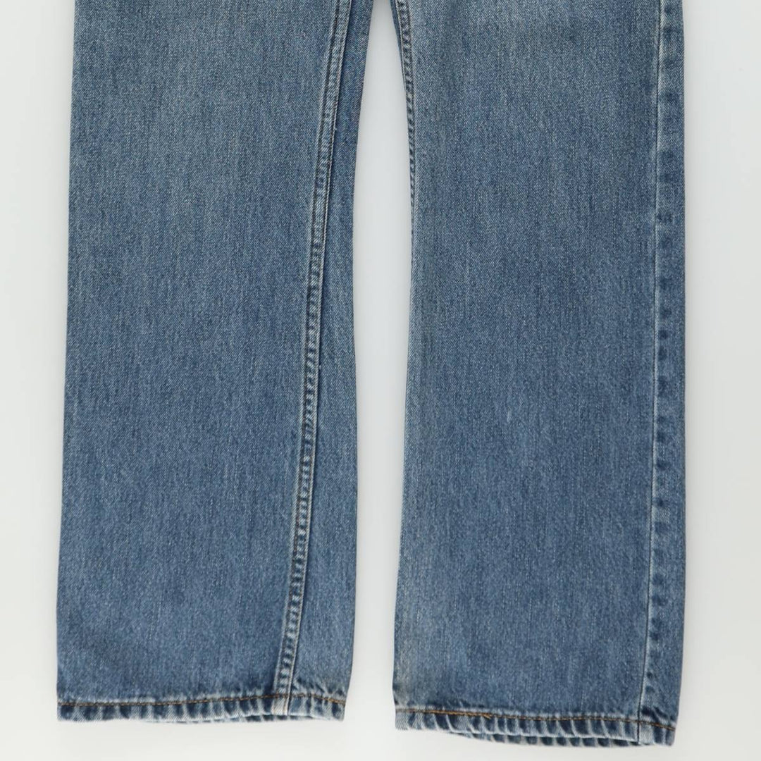 Levi's 505 Straight Fit Tapered Denim Pants, Men's, Size W32 cotton blue type Vintage Second Hand