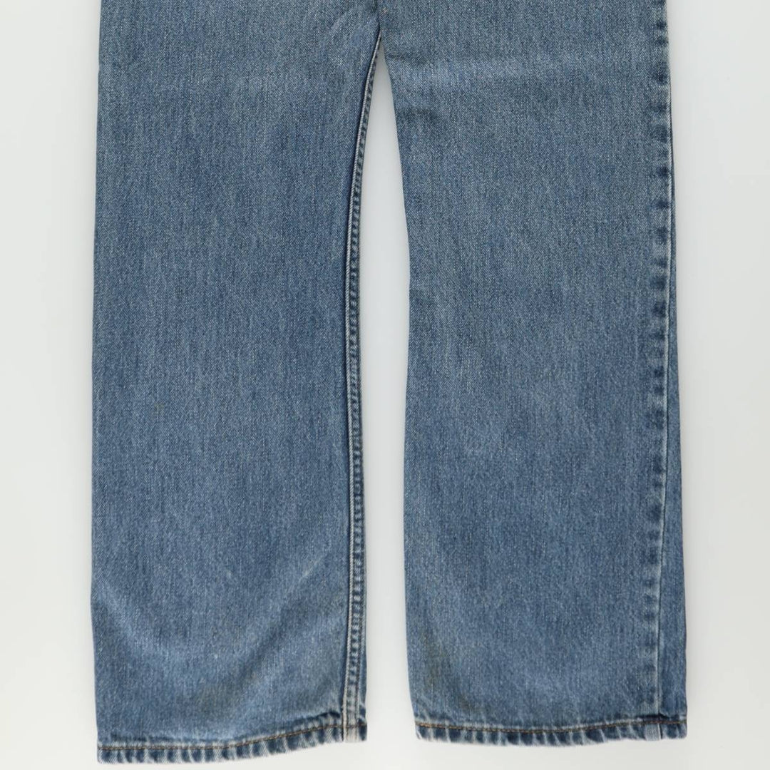 Levi's 505 Straight Fit Tapered Denim Pants, Men's, Size W32 cotton blue type Vintage Second Hand