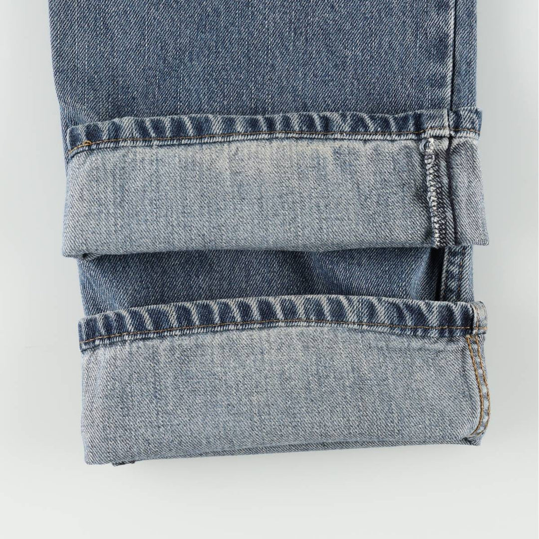 Levi's 505 Straight Fit Tapered Denim Pants, Men's, Size W32 cotton blue type Vintage Second Hand