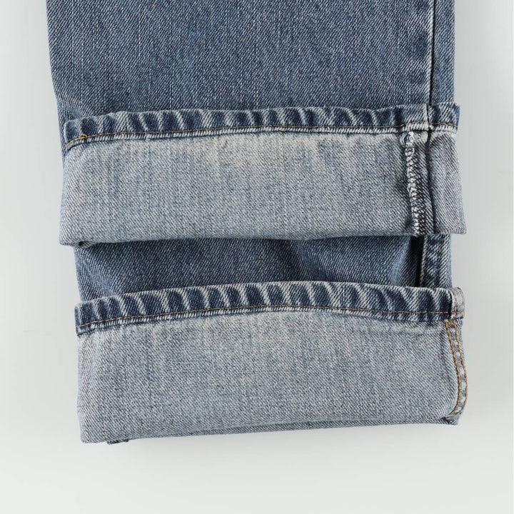 Levi's 505 Straight Fit Tapered Denim Pants, Men's, Size W32 cotton blue type Vintage Second Hand