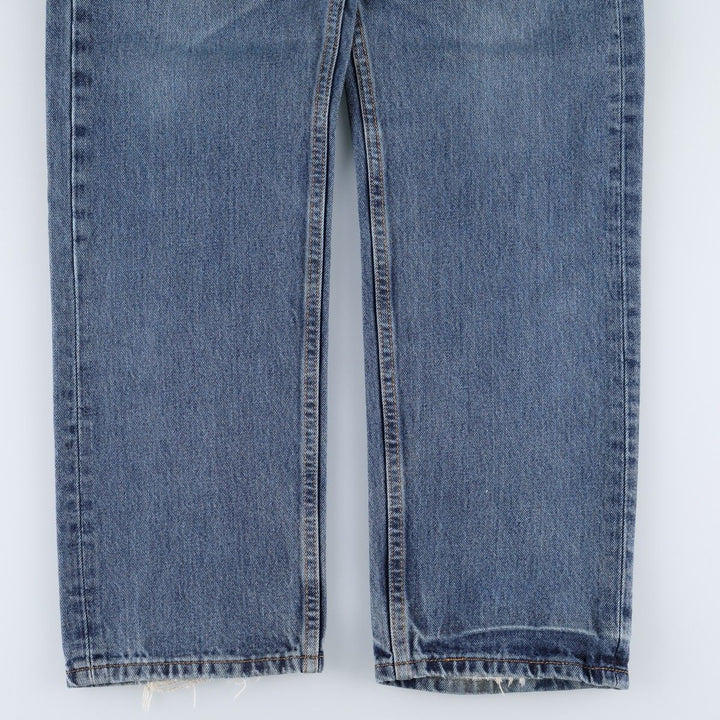 Levi's tapered denim pants for men, size w34 cotton blue type Vintage Second Hand