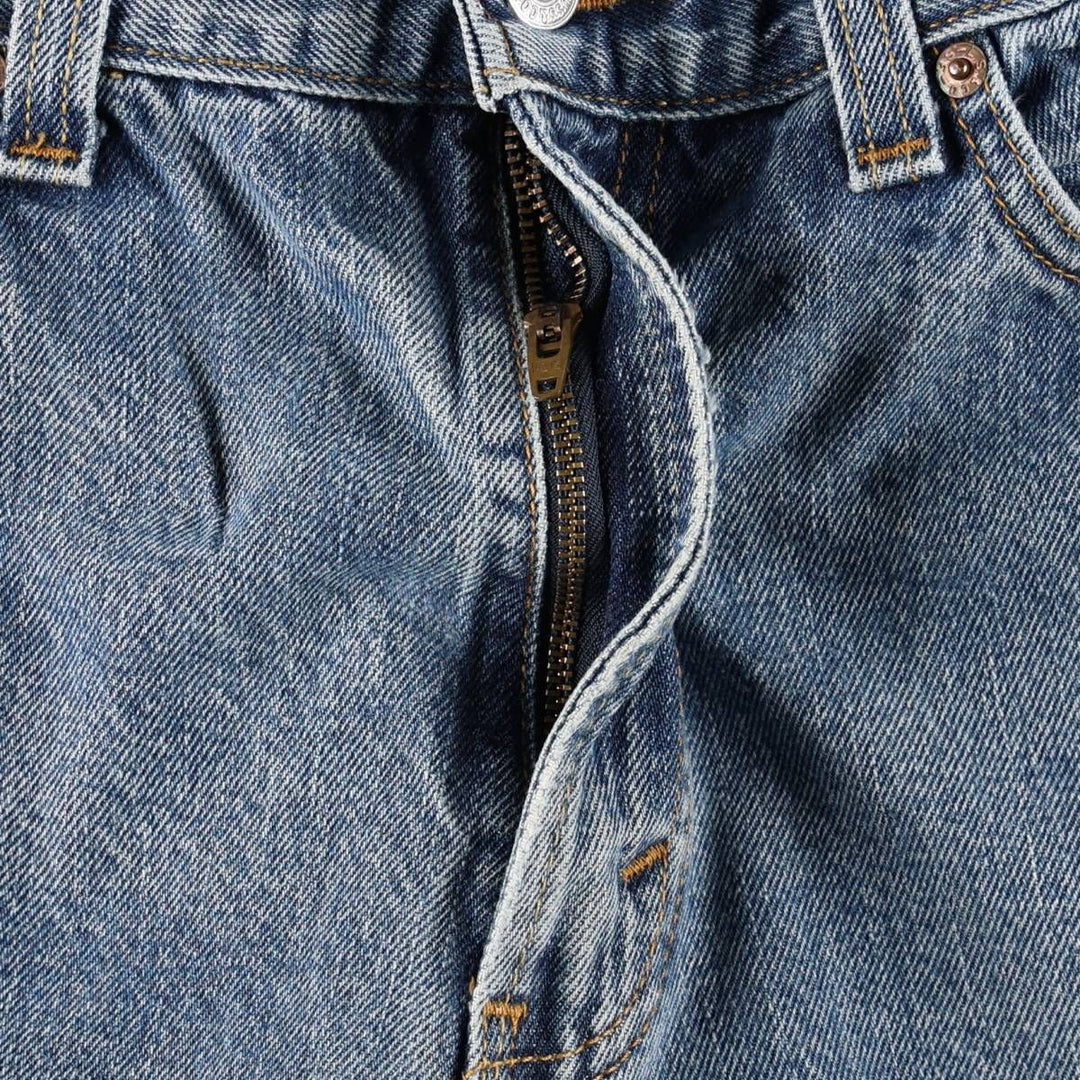 Levi's 505 REGULAR FIT tapered denim pants for men, size w32 cotton blue type Vintage Second Hand