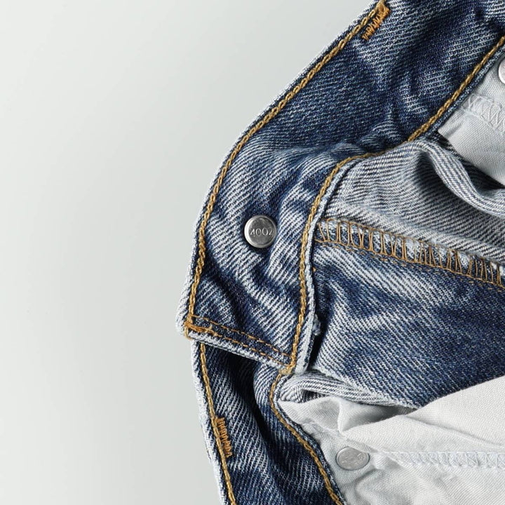 Levi's 505 REGULAR FIT tapered denim pants for men, size w32 cotton blue type Vintage Second Hand
