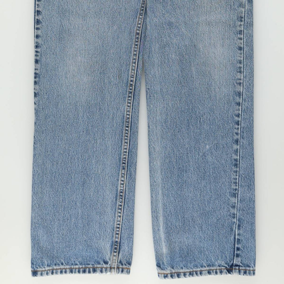 Levi's 505 REGULAR FIT tapered denim pants for men, size w32 cotton blue type Vintage Second Hand