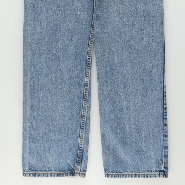 Levi's 505 REGULAR FIT tapered denim pants for men, size w32 cotton blue type Vintage Second Hand