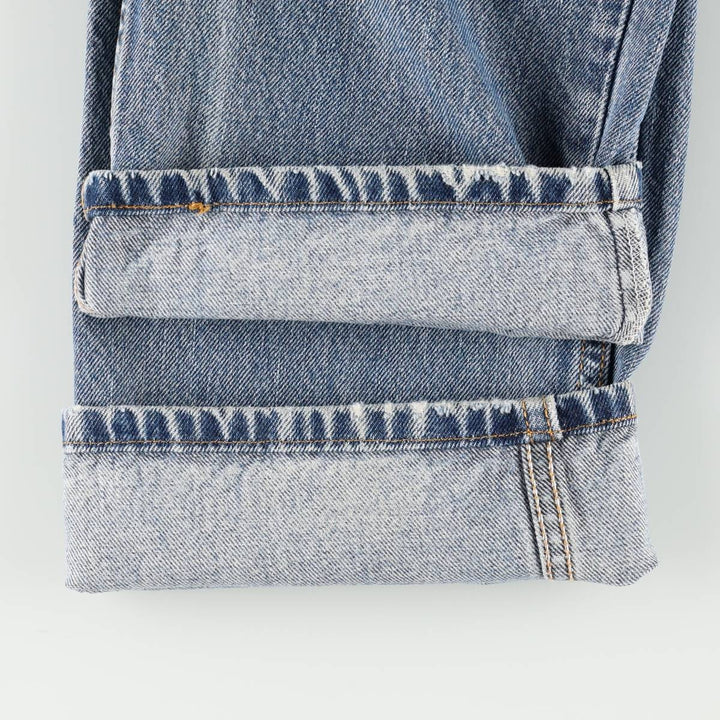 Levi's 505 REGULAR FIT tapered denim pants for men, size w32 cotton blue type Vintage Second Hand