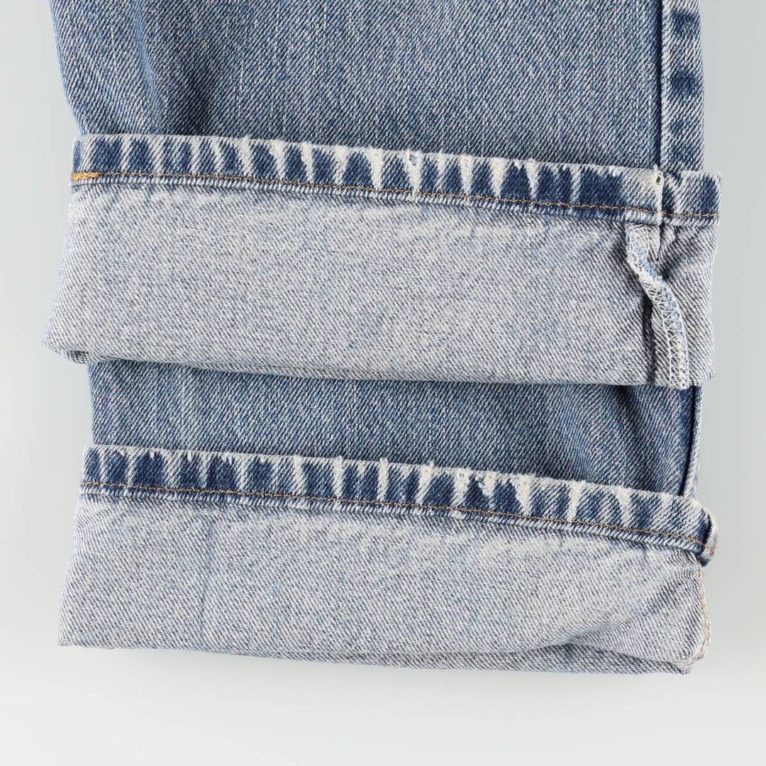 Levi's 505 REGULAR FIT tapered denim pants for men, size w32 cotton blue type Vintage Second Hand
