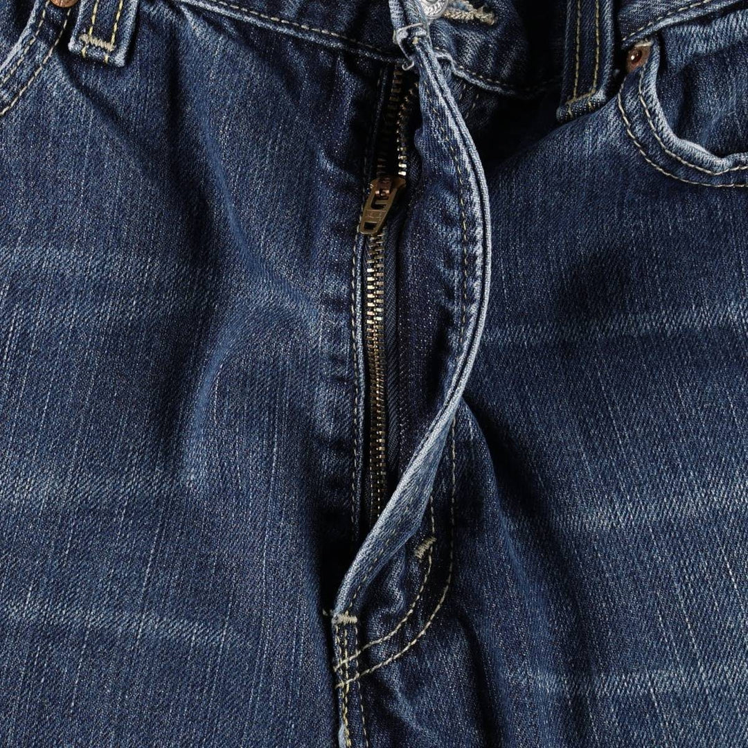Levi's 505 REGULAR FIT tapered denim pants for men, size w34 cotton blue type Vintage Second Hand