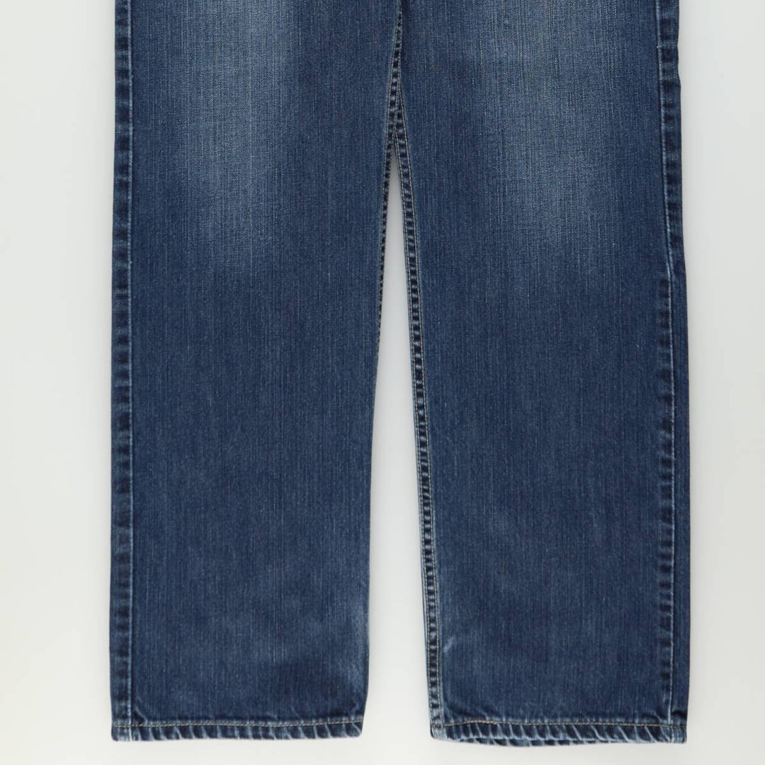 Levi's 505 REGULAR FIT tapered denim pants for men, size w34 cotton blue type Vintage Second Hand