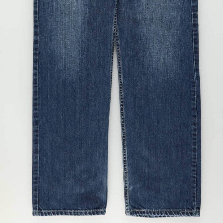 Levi's 505 REGULAR FIT tapered denim pants for men, size w34 cotton blue type Vintage Second Hand