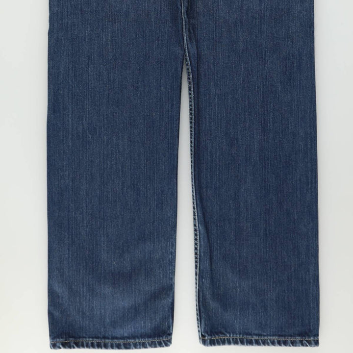 Levi's 505 REGULAR FIT tapered denim pants for men, size w34 cotton blue type Vintage Second Hand