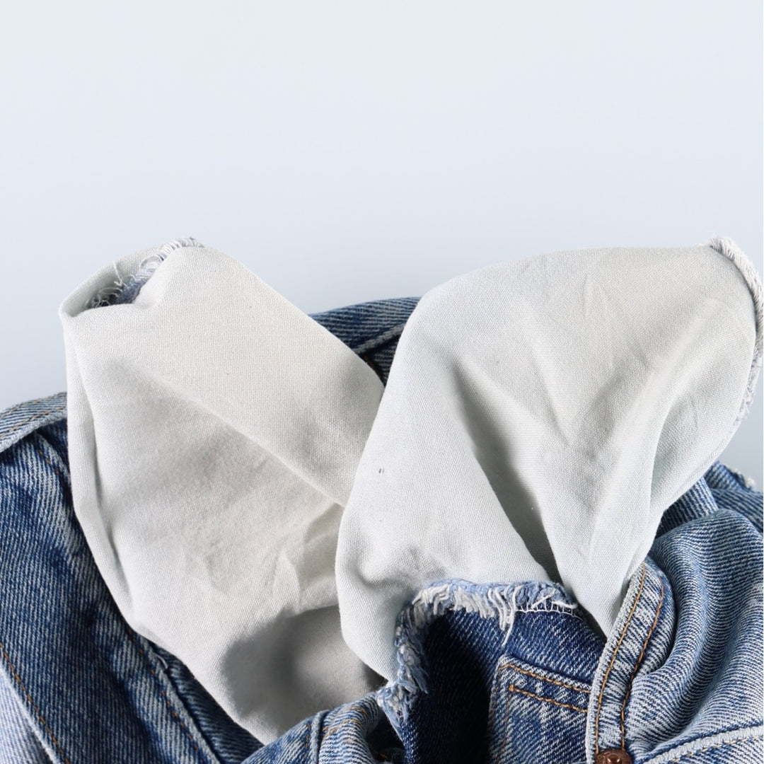 Levi's 505 REGULAR FIT tapered denim pants for men, size w36 cotton blue type Vintage Second Hand