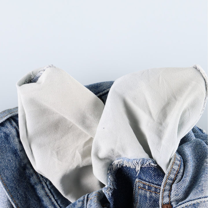 Levi's 505 REGULAR FIT tapered denim pants for men, size w36 cotton blue type Vintage Second Hand
