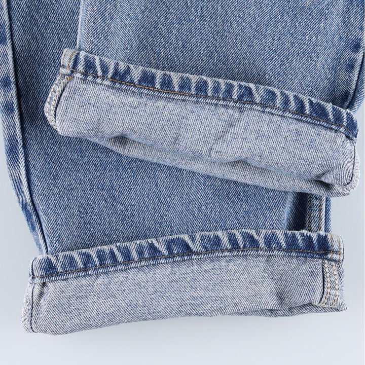 Levi's 505 REGULAR FIT tapered denim pants for men, size w36 cotton blue type Vintage Second Hand