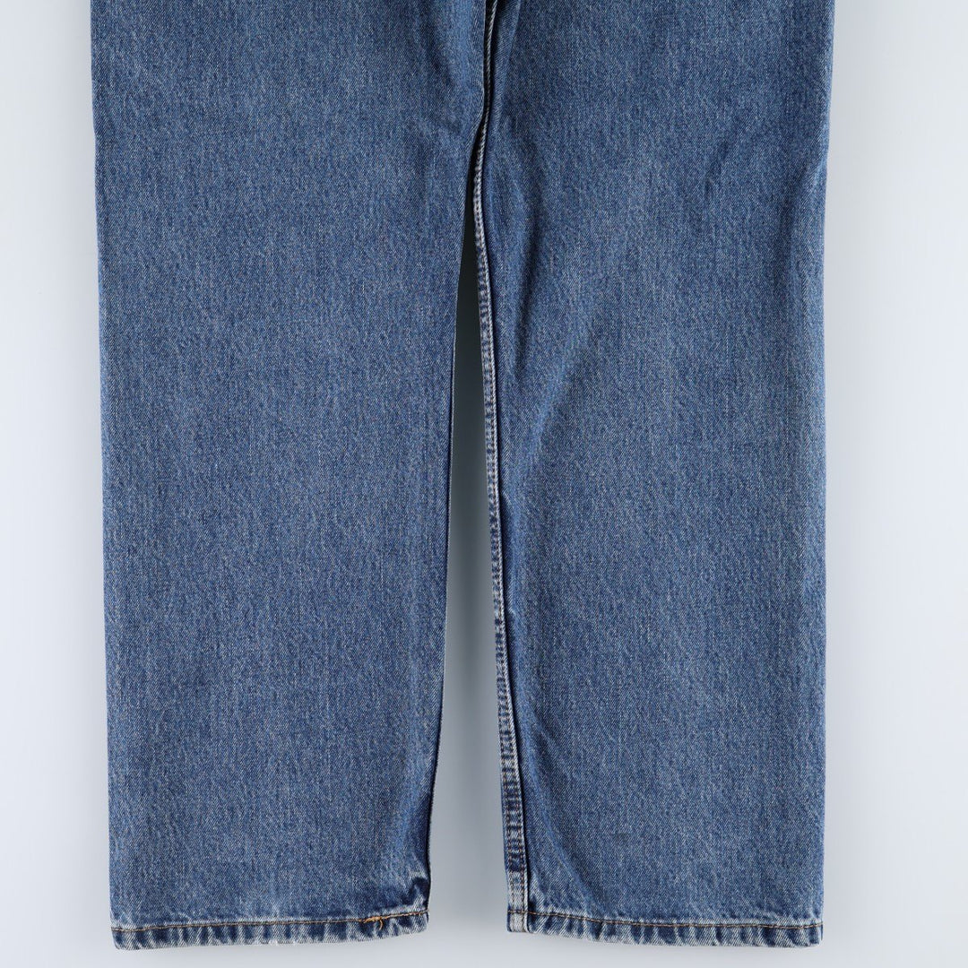Levi's 505 tapered denim pants for men, size w37 cotton blue type Vintage Second Hand