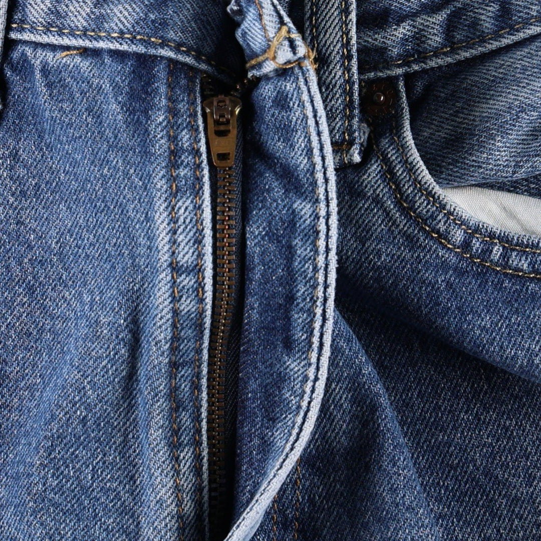 Levi's 505 STRAIGHT FIT tapered denim pants for men, size w36 cotton blue type Vintage Second Hand