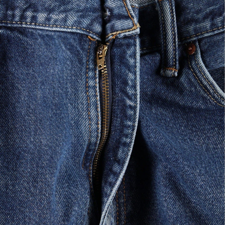 Levi's 505 STRAIGHT FIT tapered denim pants for men, size w37 cotton blue type Vintage Second Hand
