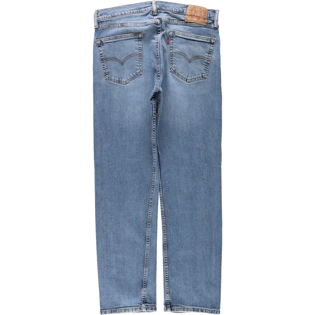 Levi's 505 tapered denim pants for men, equivalent to w35 cotton blue type Vintage Second Hand