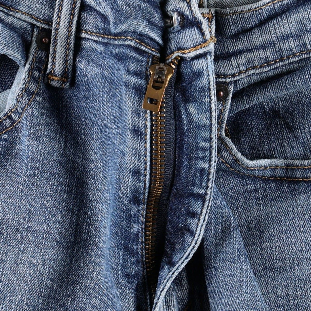 Levi's 505 tapered denim pants for men, equivalent to w35 cotton blue type Vintage Second Hand