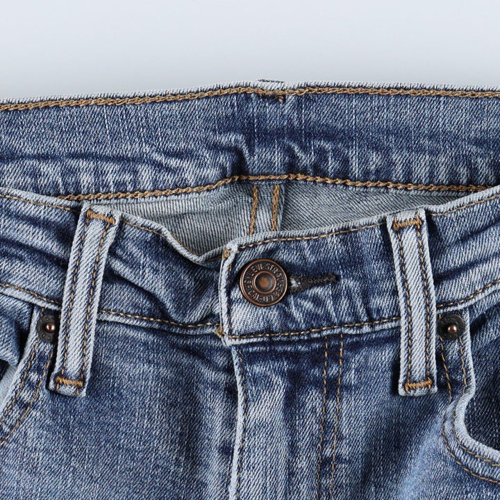 Levi's 505 tapered denim pants for men, equivalent to w35 cotton blue type Vintage Second Hand