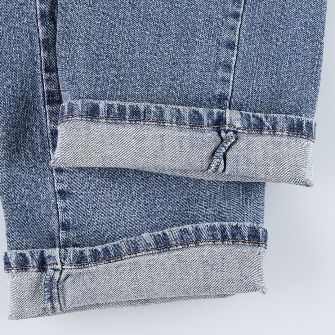 Levi's 505 tapered denim pants for men, equivalent to w35 cotton blue type Vintage Second Hand