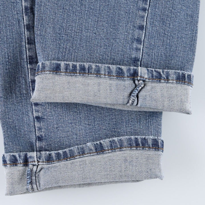 Levi's 505 tapered denim pants for men, equivalent to w35 cotton blue type Vintage Second Hand