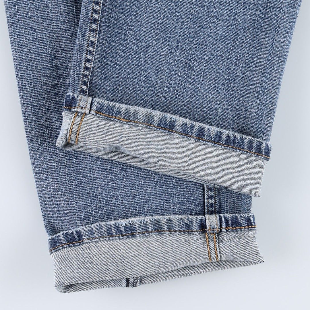 Levi's 505 tapered denim pants for men, equivalent to w35 cotton blue type Vintage Second Hand