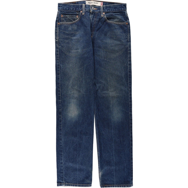 Levi's 505 REGULAR FIT tapered denim pants for men, size w31 cotton blue type Vintage Second Hand