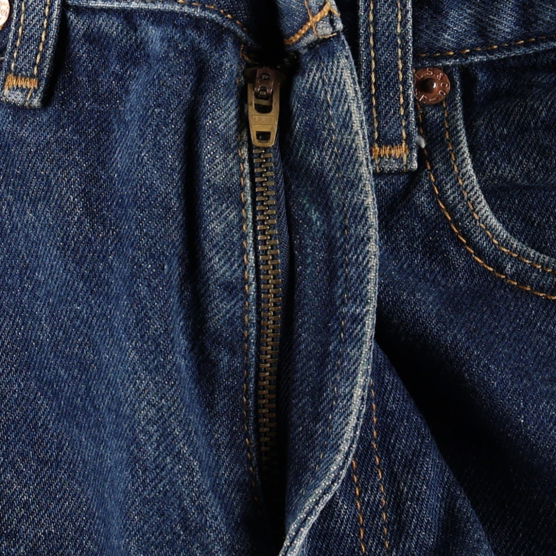 Levi's 505 REGULAR FIT tapered denim pants for men, size w31 cotton blue type Vintage Second Hand