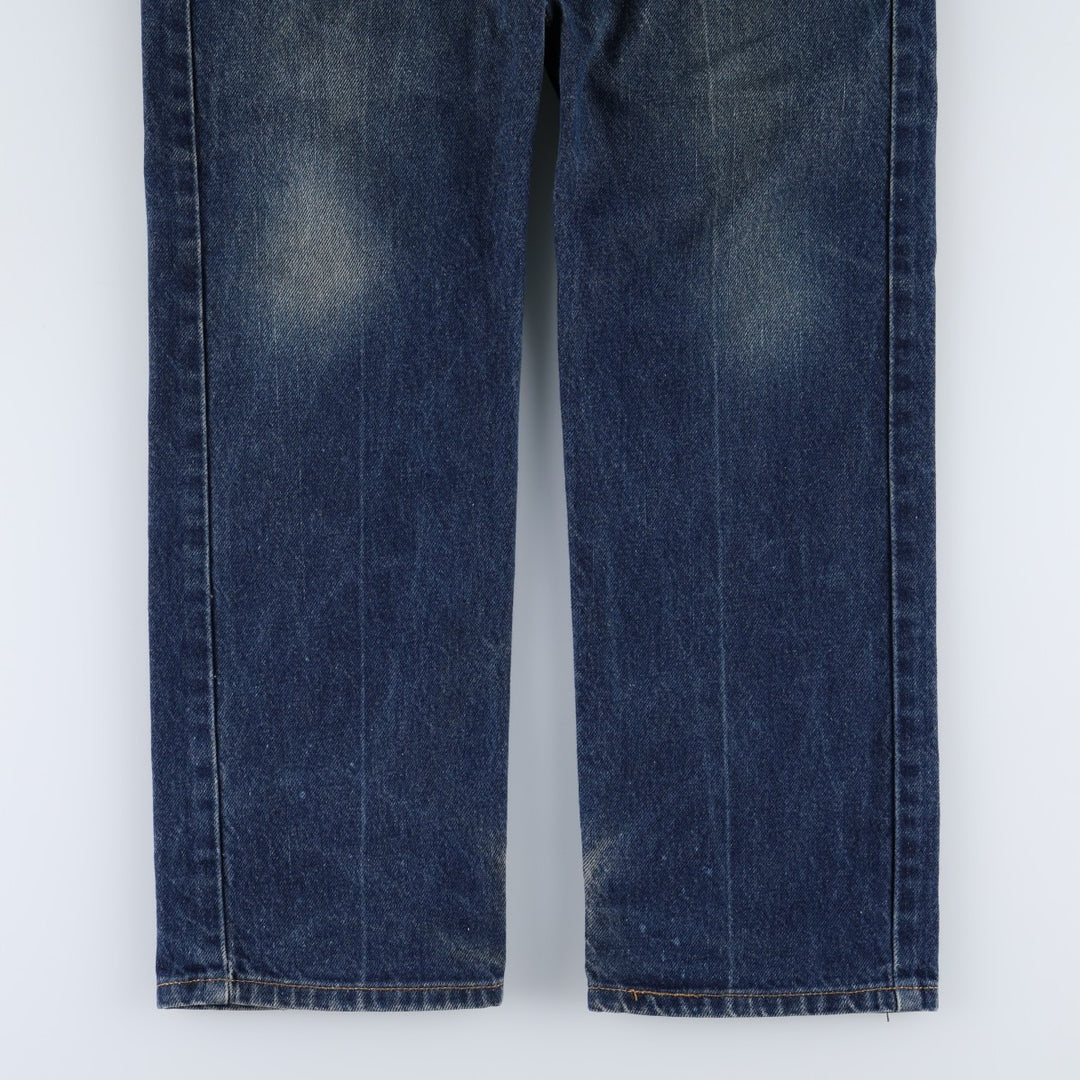 Levi's 505 REGULAR FIT tapered denim pants for men, size w31 cotton blue type Vintage Second Hand