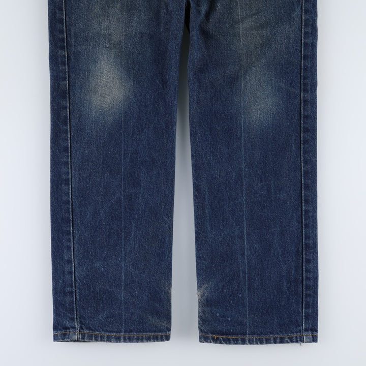 Levi's 505 REGULAR FIT tapered denim pants for men, size w31 cotton blue type Vintage Second Hand