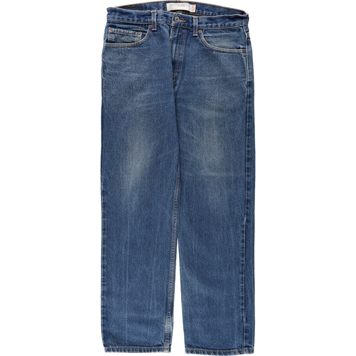 Levi's 505 REGULAR FIT tapered denim pants for men, size w33 cotton blue type Vintage Second Hand