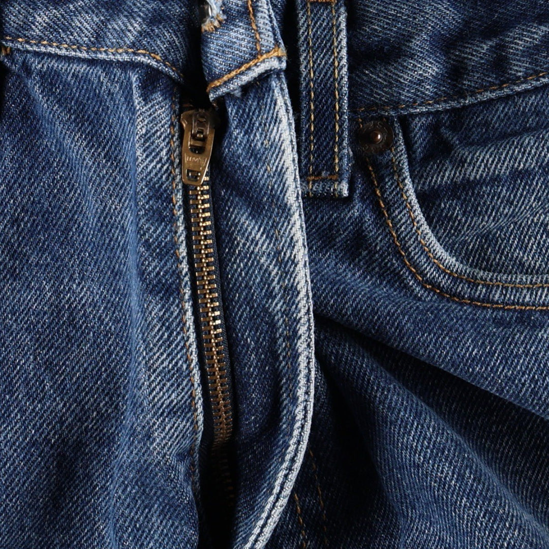 Levi's 505 REGULAR FIT tapered denim pants for men, size w33 cotton blue type Vintage Second Hand