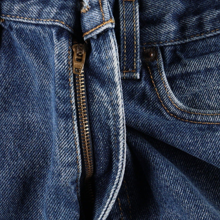 Levi's 505 REGULAR FIT tapered denim pants for men, size w33 cotton blue type Vintage Second Hand